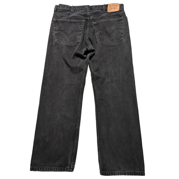 Levi's Other - VTG Y2K LEVIS 505 REGULAR FIT - Men 38X30 Black Denim Jeans